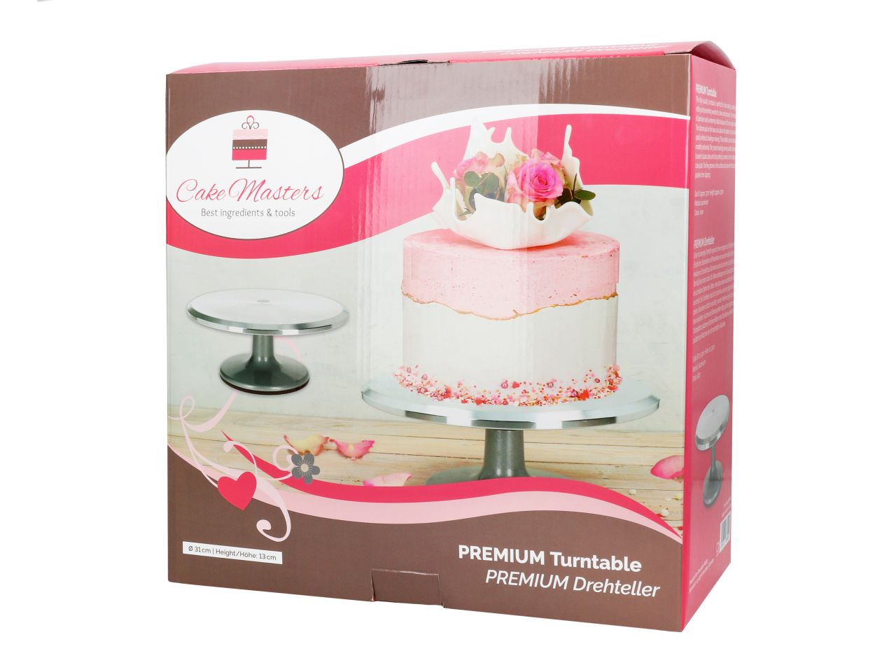 Cake Masters otočný dortový stojan PREMIUM 31 cm